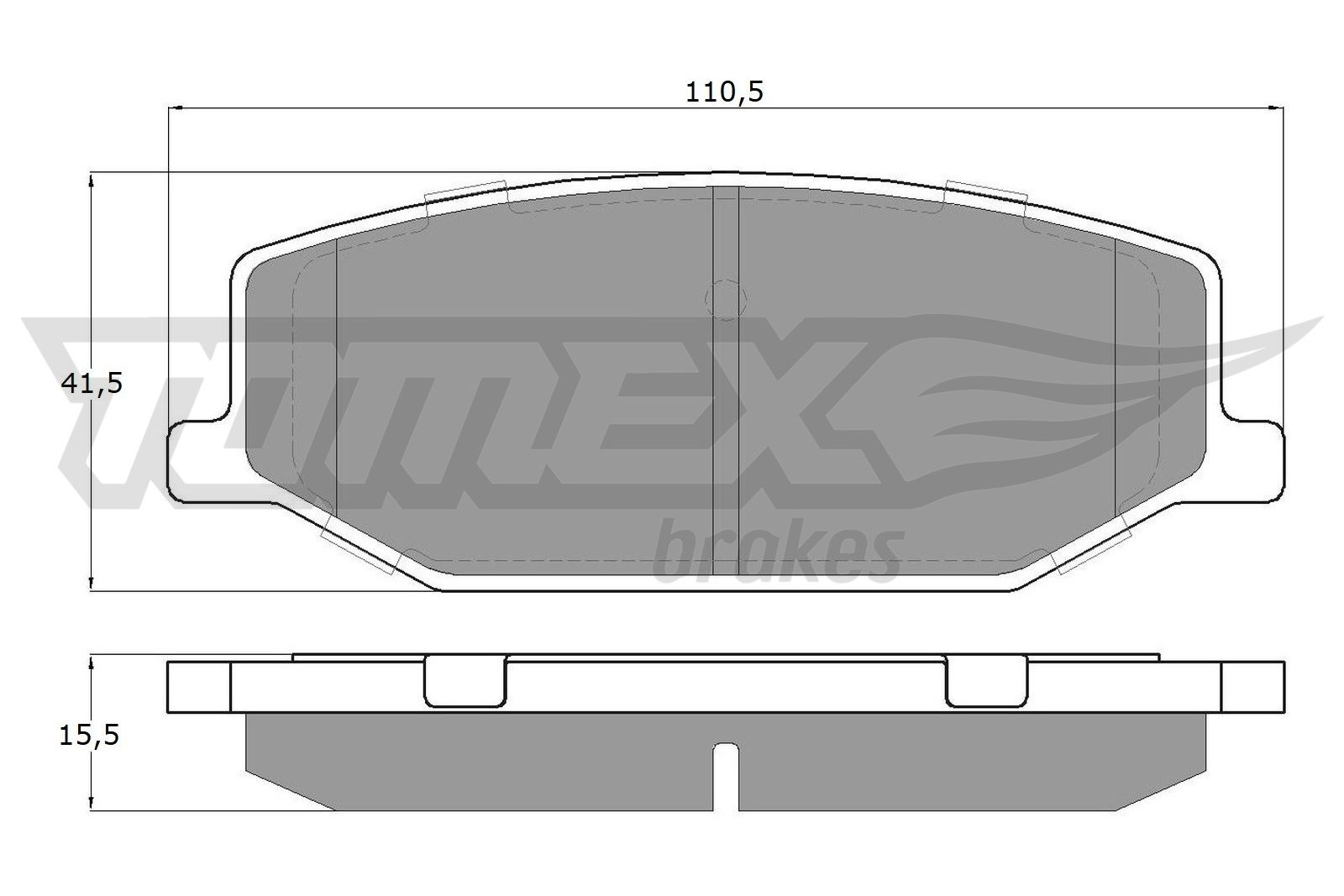 TOMEX Brakes TX 19-36 Sada...